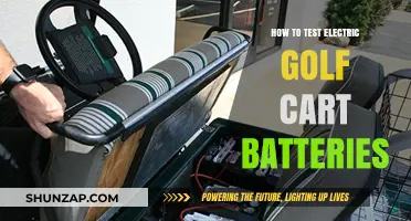 Testing Electric Golf Cart Batteries: A Step-by-Step Guide