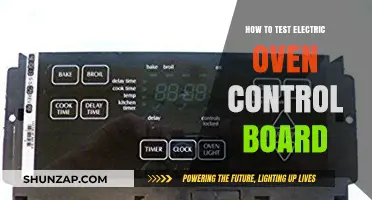 Testing an Electric Oven Control Board