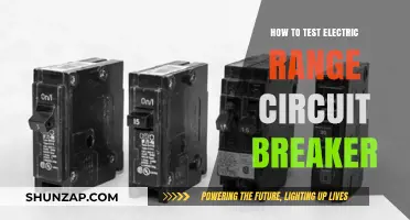 Testing an Electric Range: Circuit Breaker Essentials