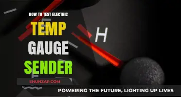 Testing an Electric Temp Gauge Sender: DIY Guide