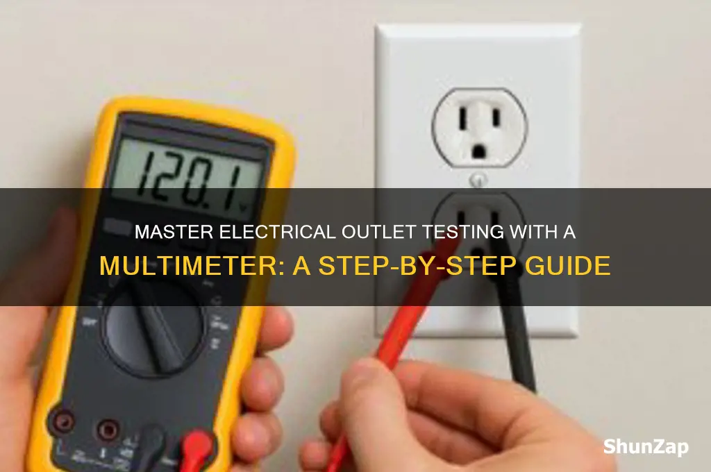 how to test electrical outlet using multimeter