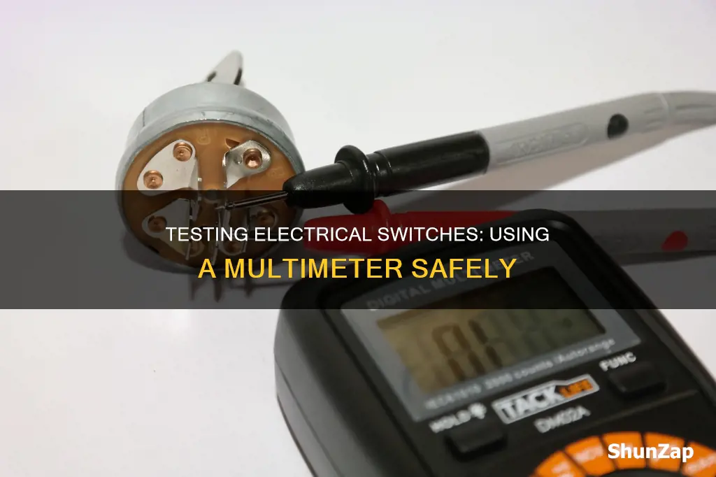 how to test electrical switch with multimeter