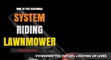 Testing Your Riding Lawnmower's Electrical System