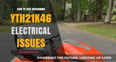 Troubleshooting Husqvarna YTH21K46 Electrical Issues