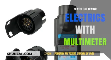 Testing Towbar Electrics: Using a Multimeter