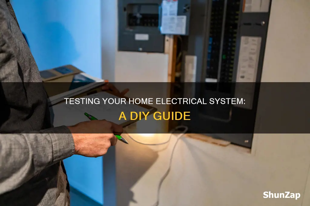 how to test your home electrical system