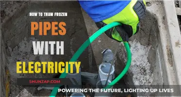 Electricity to the Rescue: Thawing Frozen Pipes Safely and Quickly