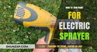 The Ultimate Guide to Thinning Paint for Electric Sprayers