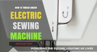 Threading a Singer Electric Sewing Machine: Easy Steps to Follow