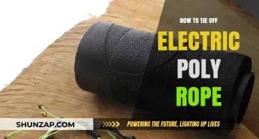 Electric Poly Rope: The Ultimate Guide to Tying Off