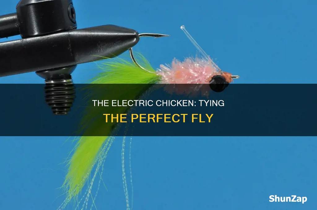 how to tie the electric chicken fly