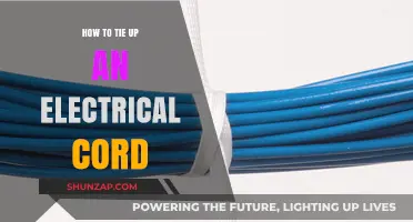 The Neatest Way to Tie Electrical Cords