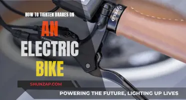 Tightening Electric Bike Brakes: A Step-by-Step Guide