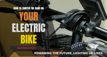 Tightening Electric Bike Handle Bars: A Step-by-Step Guide