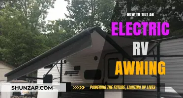 Tilting Your RV Awning: A Step-by-Step Guide