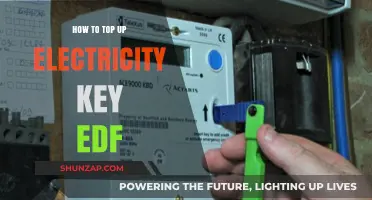 Topping Up Your EDF Electricity Key: A Step-by-Step Guide