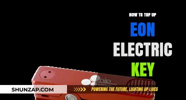 Charging Your Eon: Topping Up Electric Keys