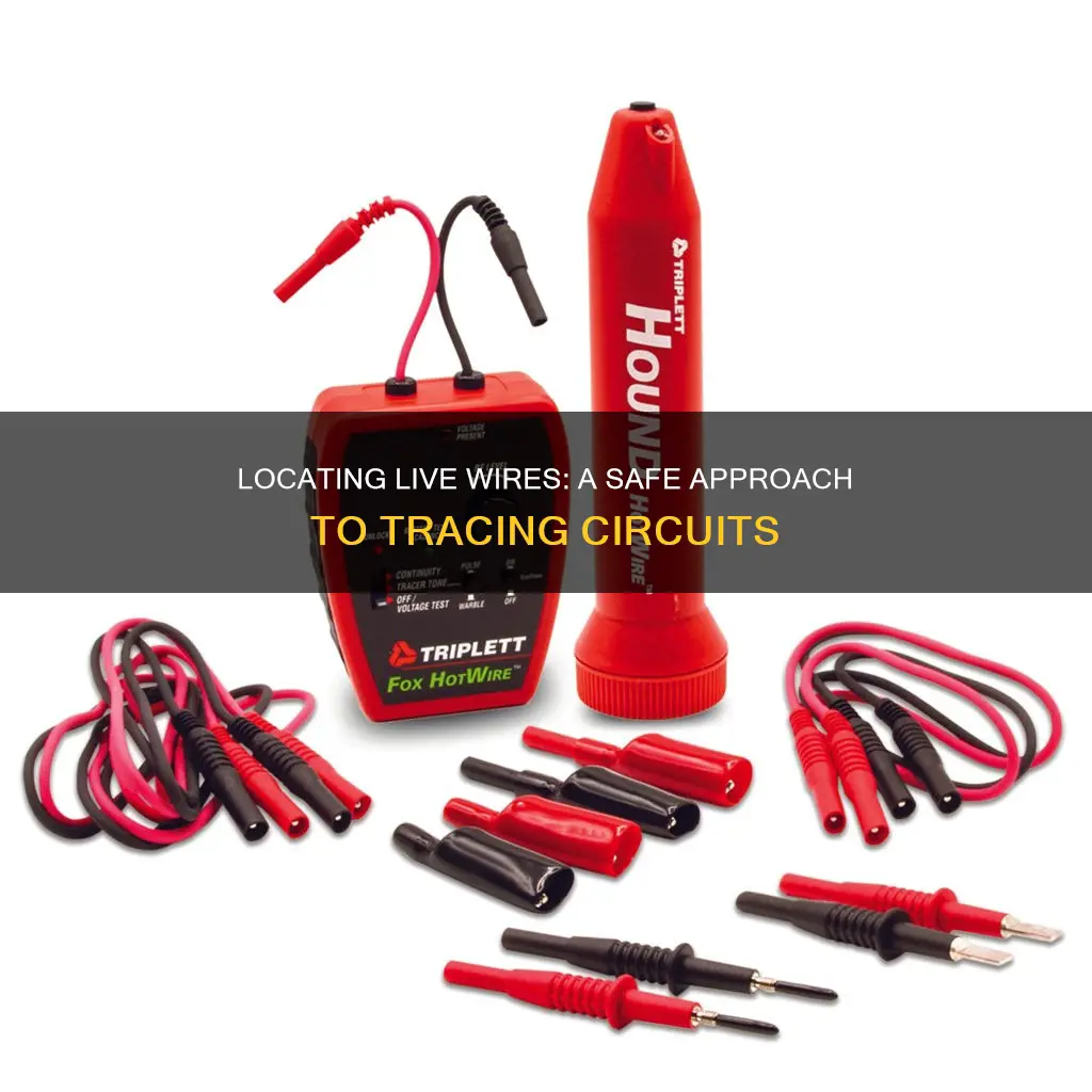 how to trace a live electrical circuit