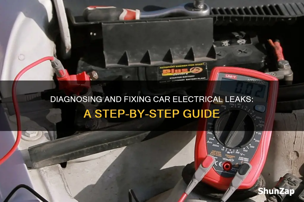 how to trace car electrical leak