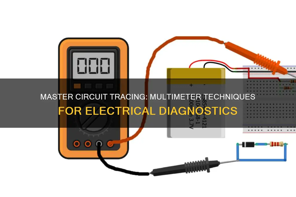 how to trace electrical circuit using multimeter