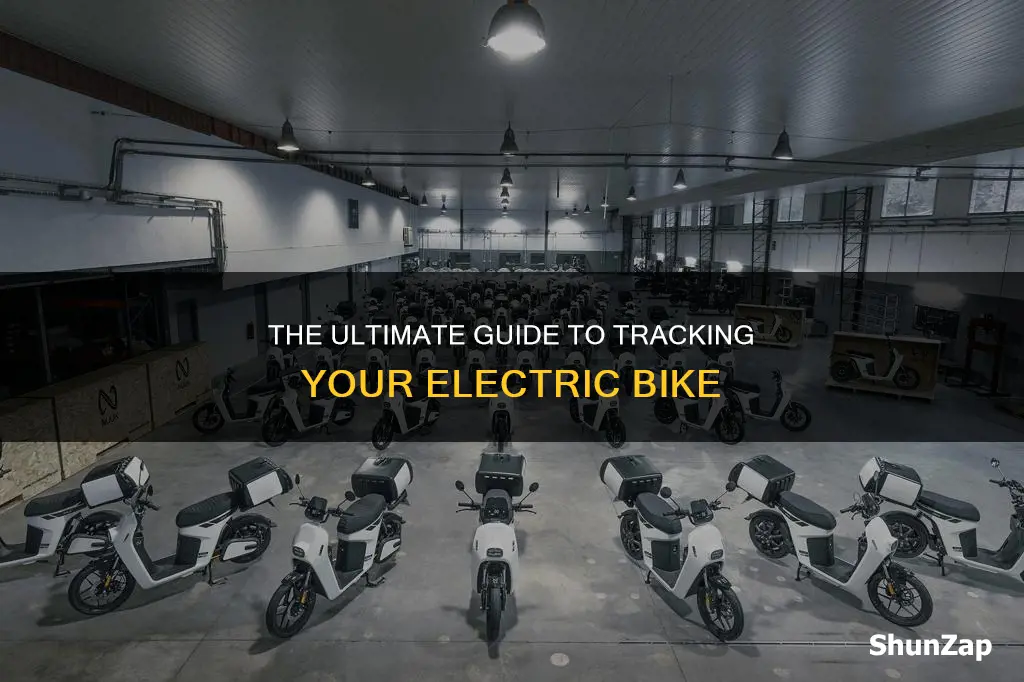 how to track electric bike