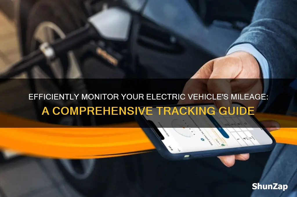 how to track mileage on electric car