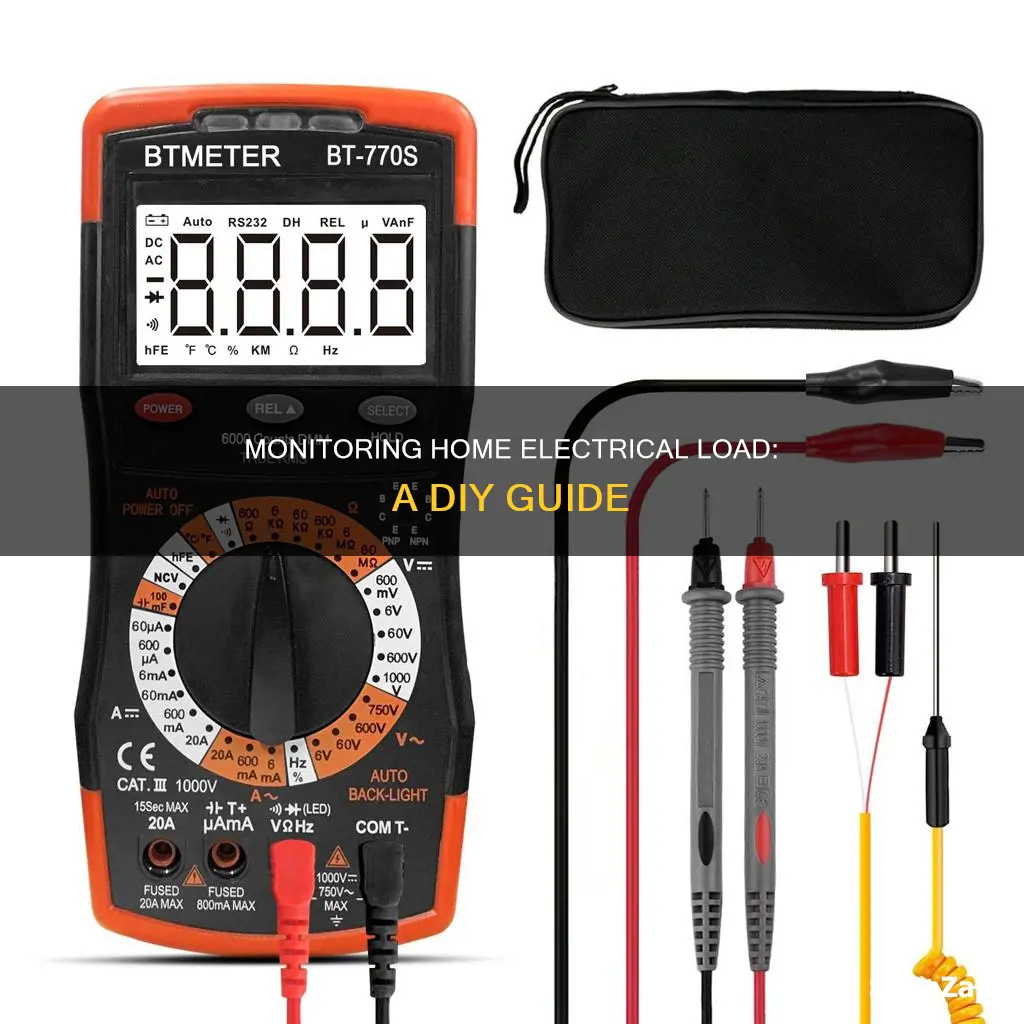 how to track my home electrical load