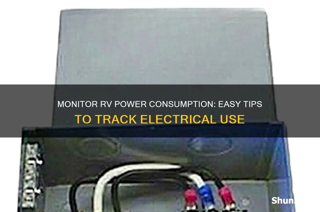 how to track rv electrical use