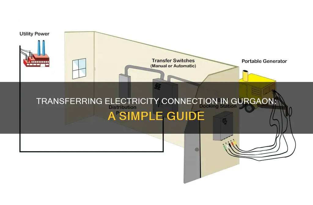 how to transfer electricity connection in gurgaon