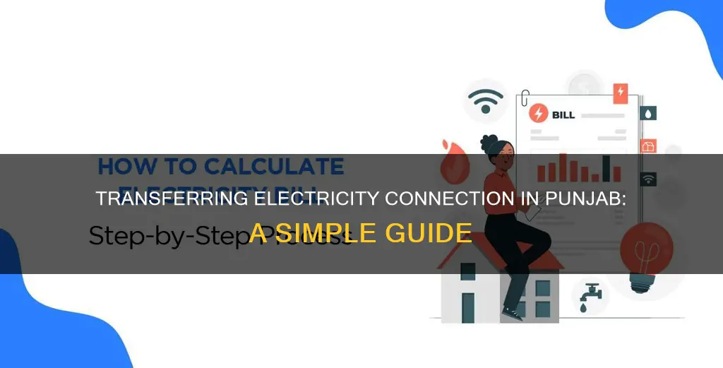 how to transfer electricity connection in punjab