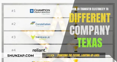 Switching Electricity Providers in Texas: A Guide to Transferring