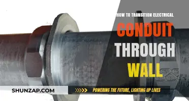 Electrical Conduit Installation: Transitioning Through Walls Safely