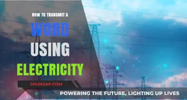 Transmitting Words Through Electricity: A Step-by-Step Guide to Electronic Communication