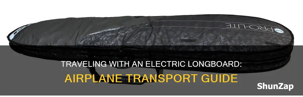 how to transport electric longboard on airplane