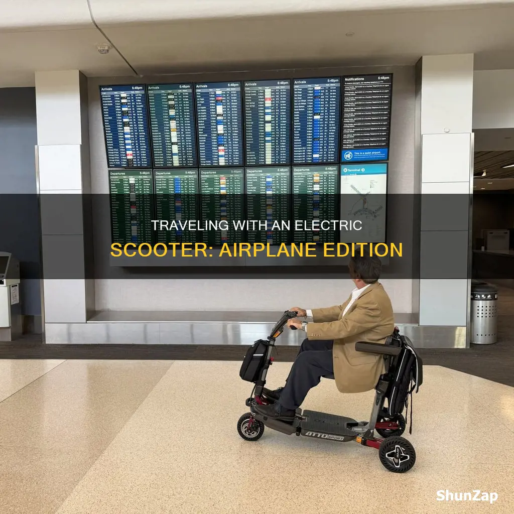 how to transport electric scooter by plane