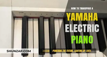Transposing Your Yamaha Electric Piano: A Simple Guide