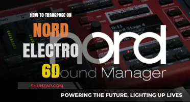 Transposing on the Nord Electro 6D: A Quick Guide