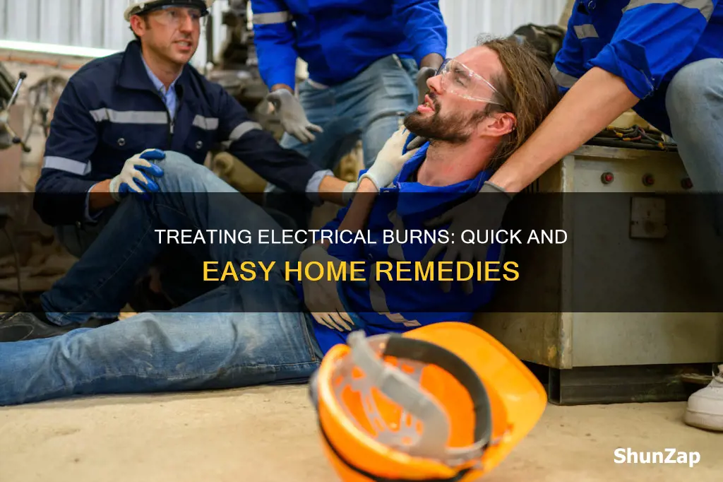 how to treat a minor electrical burn