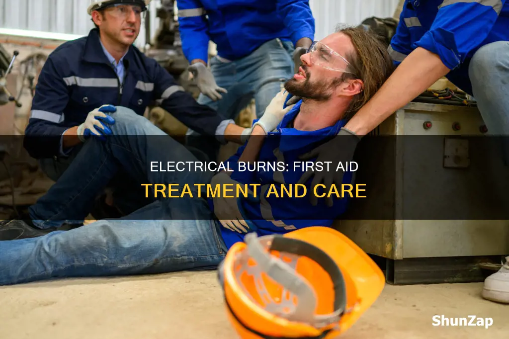 how to treat electrical burns first aid