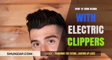 Trimming Your Beard: Electric Clippers Made Easy