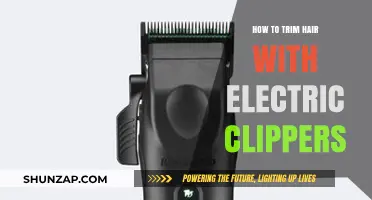 Trimming Hair with Electric Clippers: A Step-by-Step Guide