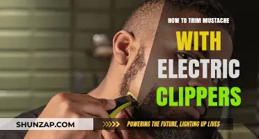 Trimming Your Mustache: Electric Clippers Made Easy