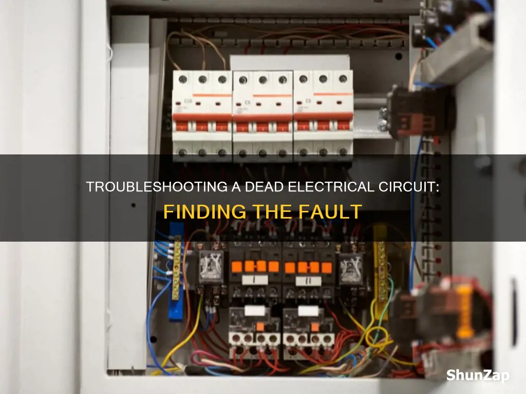 how to troubleshoot a dead electrical circuit
