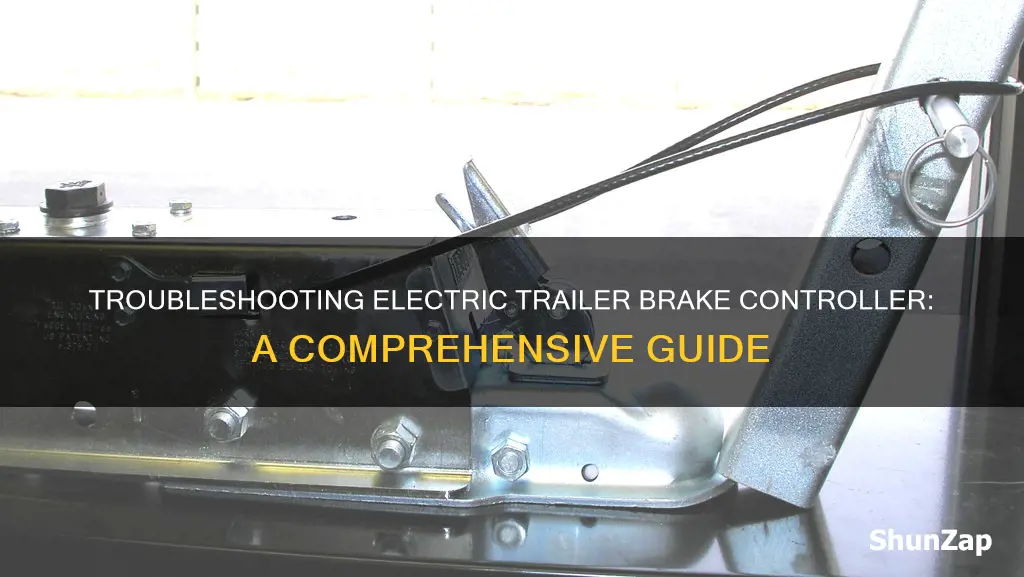 how to troubleshoot electric trailer brake controller