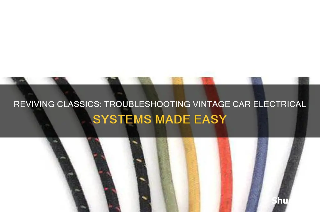 how to troubleshoot vintage car electrical system
