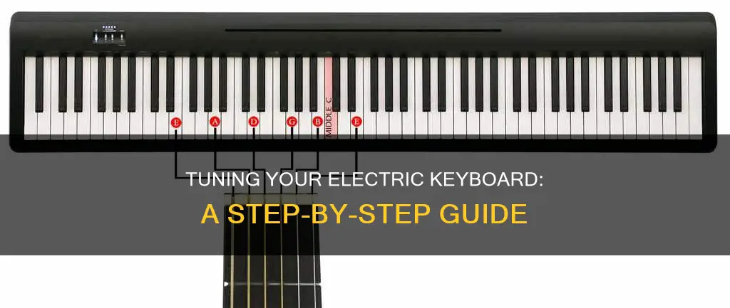 how to tune electric non digital keyboard