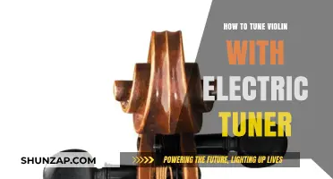 Master Violin Tuning with an Electric Tuner