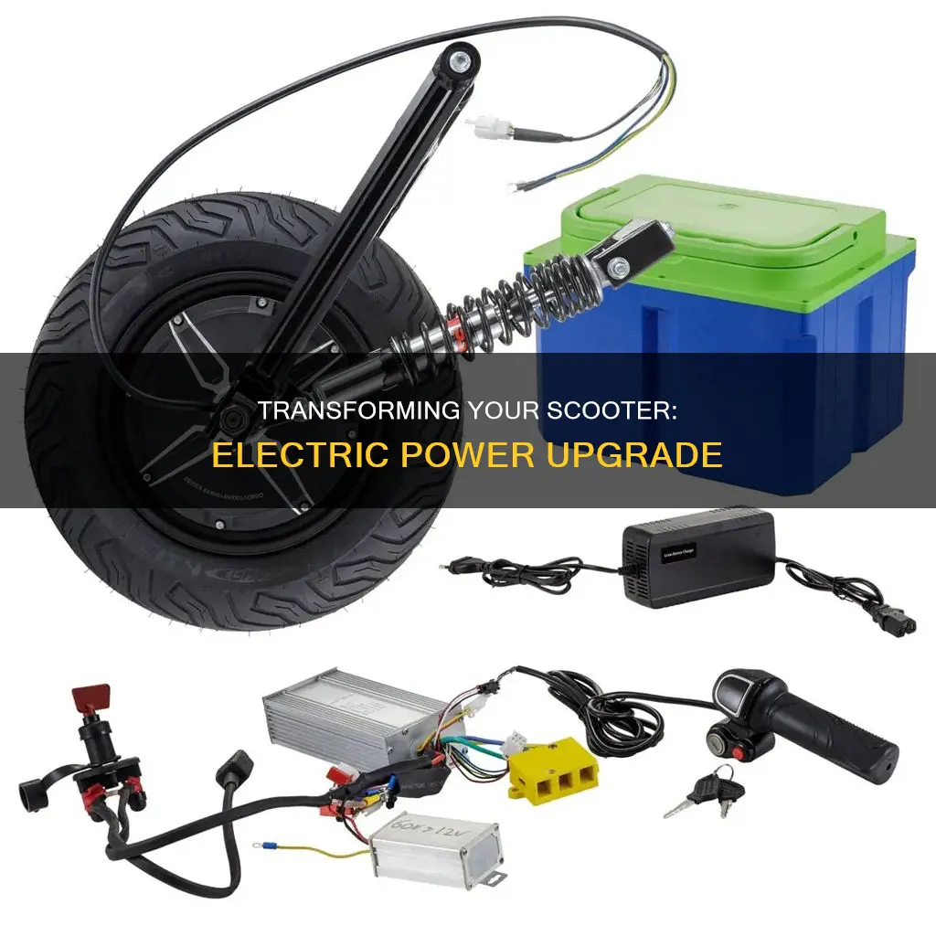 how to turn a regular scooter electric