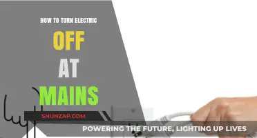 Turning Off Your Electricity: Mains Switch Safety