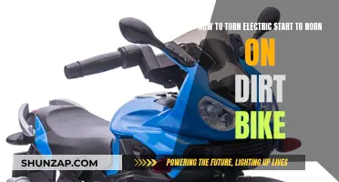 Transforming Your Dirt Bike's Electric Start into a Horn